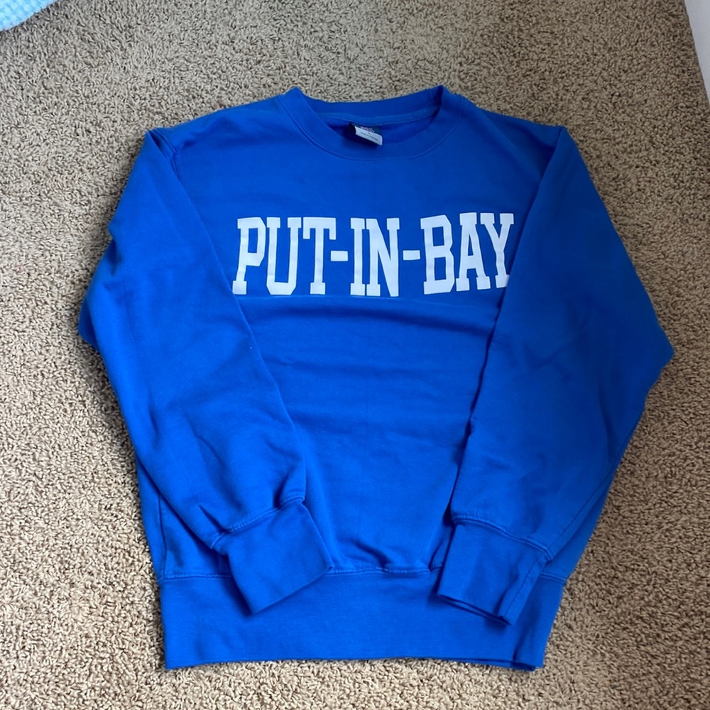 Blue Put-In-Bay Crewneck